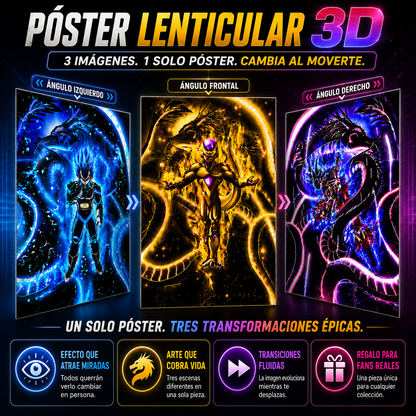 SENKAI™ Póster Lenticular 3D